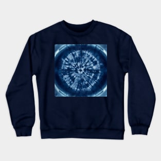 Indigo Tie Dye Crewneck Sweatshirt